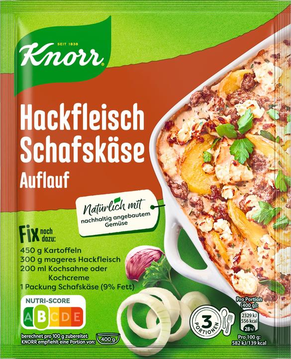 Immagine prodotto Knorr Aggiusta la casseruola di formaggio feta tritato (43 g)