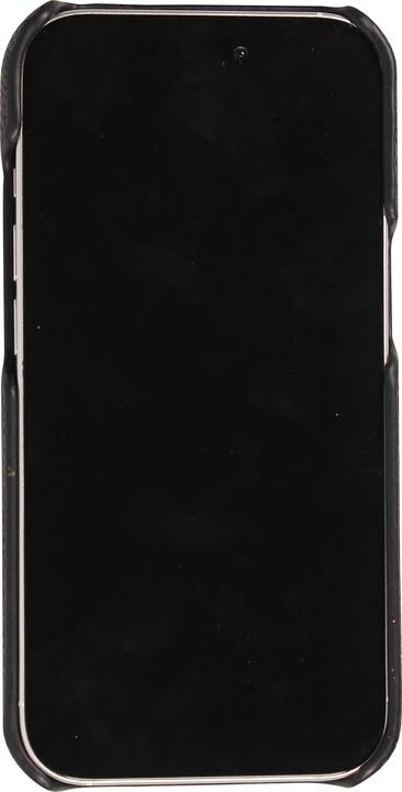 Image du produit PhoneLook Coque Personnalisée cuir sur mesure avec lettrage argent + lanière et compartiment carte (Apple iPhone 15 Pro)
