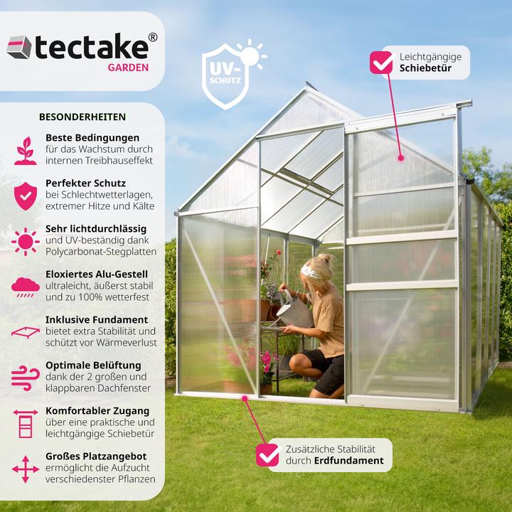 Actual product image tectake Greenhouse