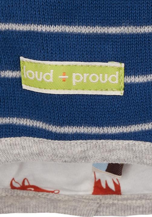 Produktbild loud + proud Wendemütze ringel Ultra (74/80)