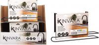 Actual product image Kinvara black metal kitchen roll holder
