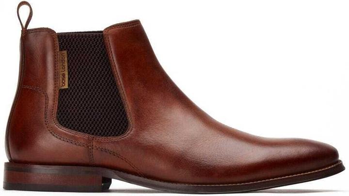 Actual product image Base London Mens Sikes Leather Chelsea Boots (45.5)