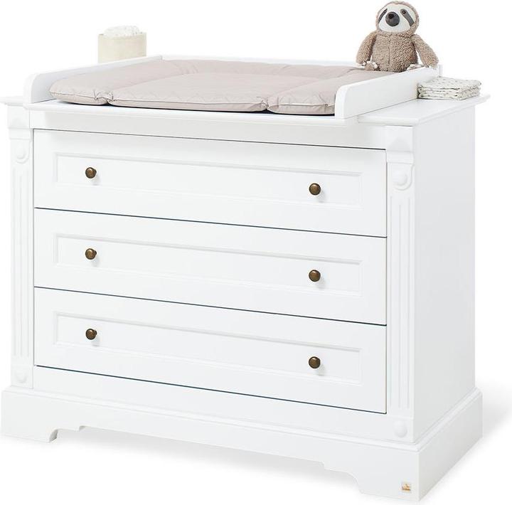 Produktbild Pinolino Kinderzimmer-Set 'Emilia' breit inkl. Wandregal, 3-tlg. (Kinderkleiderschrank)