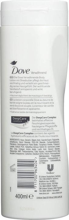 Image du produit Dove Chouchouter (Crème pour le corps, 400 ml)