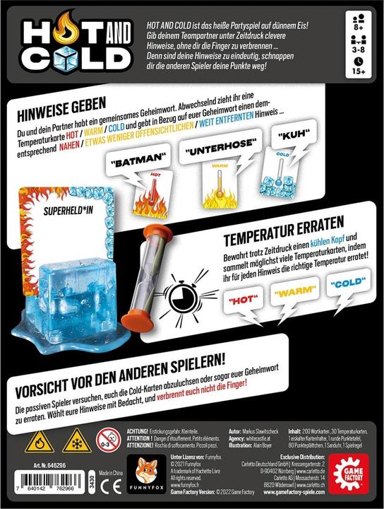 Produktbild Game Factory Hot Cold (Deutsch)