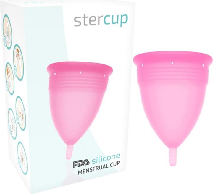 Image du produit Stercup Menstrual Cup Taille S Rose Couleur Fda Silicone (S)