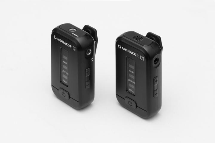 Immagine prodotto Monacor Sistema di trasmissione audio PLL a 10 canali senza fili per telecamere