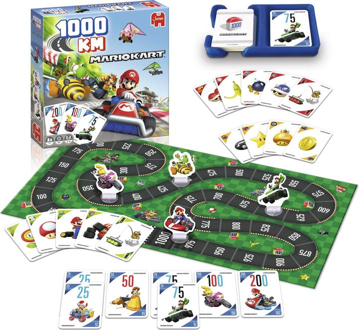 Actual product image Jumbo 1000 KM Mario Kart (German, Dutch, Spanish, Portuguese)