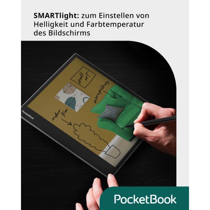 Productafbeelding PocketBook InkPad Eo (10.30", 64 GB, Mistig grijs)