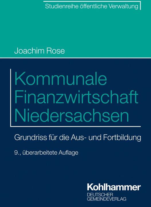 Actual product image Kommunale Finanzwirtschaft Niedersachsen (German, Joachim Rose, 2023)
