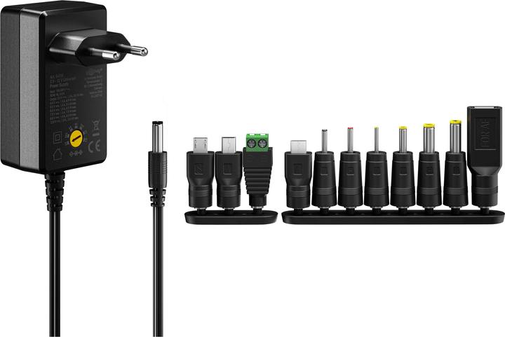 Produktbild Goobay Universal-Netzteil 3 V - 12 V