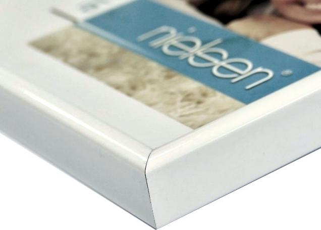 Produktbild Nielsen Rahmen Classic Aluminium 18x24cm weiss glanz (18 x 24 cm)
