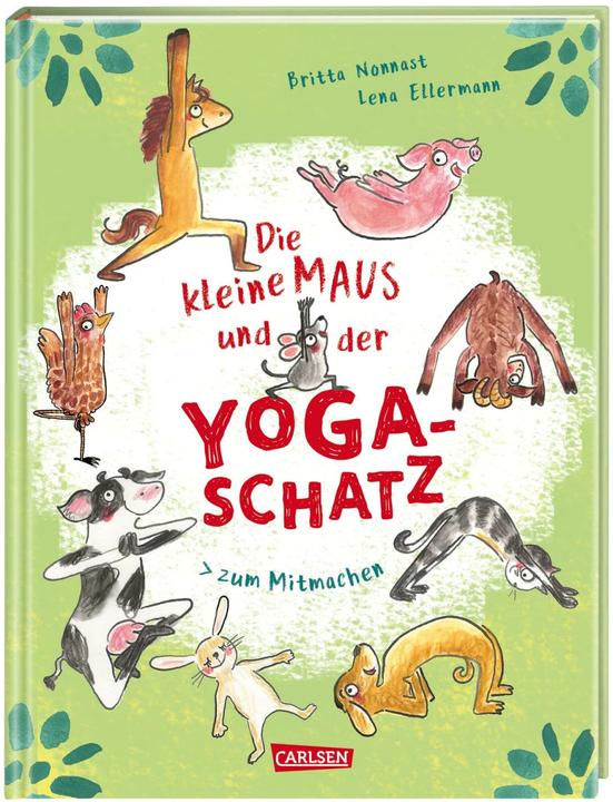 Actual product image The little mouse and the yoga treasure (Lena Ellermann, Britta Nonnast, German)