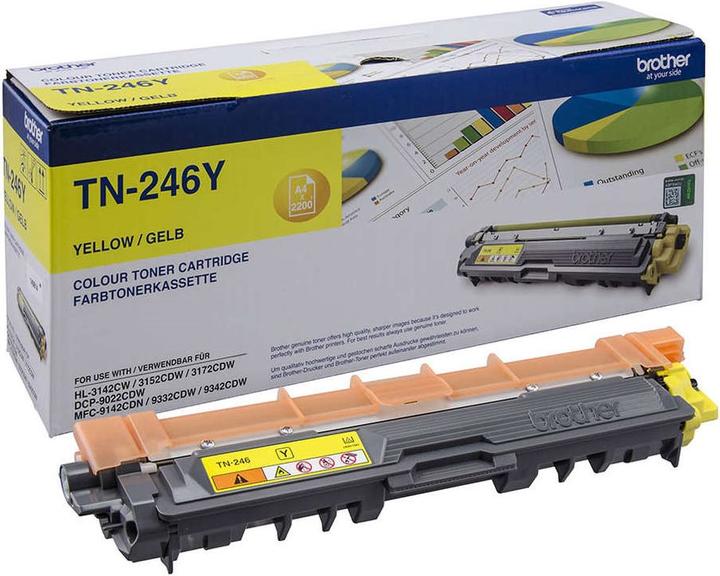 Actual product image Brother Tn-246y (Y)