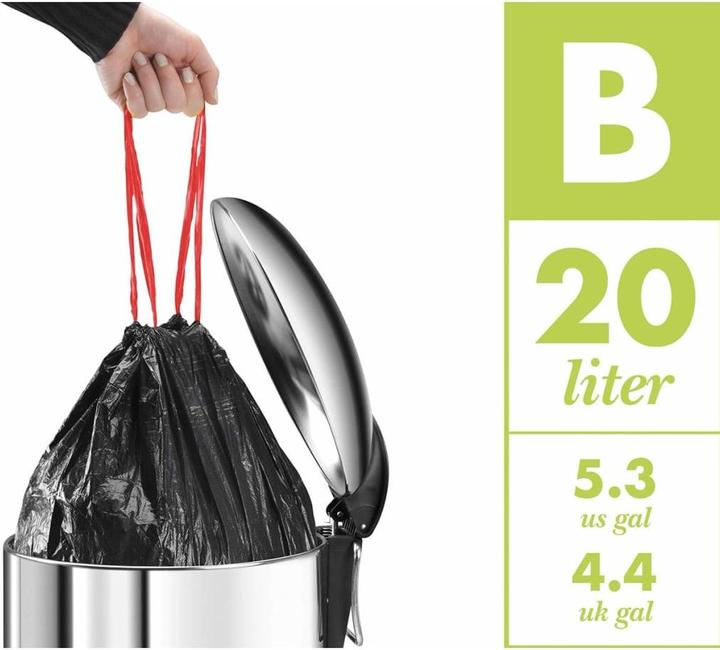 Produktbild Hailo Compact-Box M, Einbau-Mülleimer, 15 ltr, Weiss (15 l)