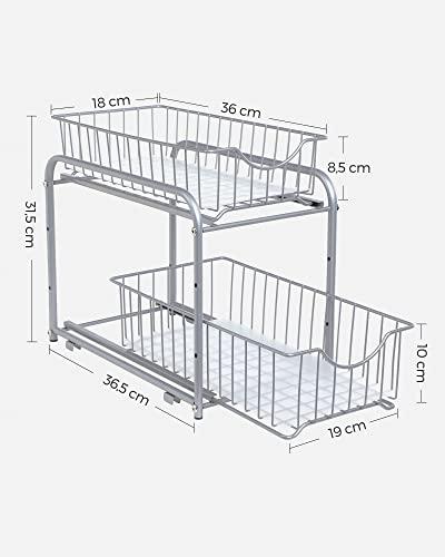 Produktbild Songmics Küchenregal 2 Schubladen