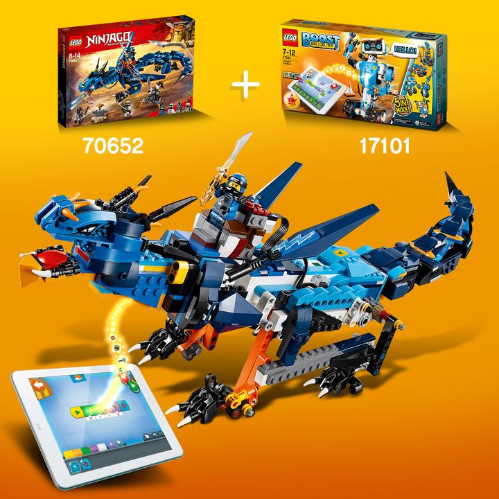 Image du produit LEGO Dragon de la foudre (70652, LEGO Ninjago)