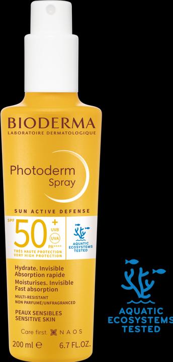 Produktbild Bioderma Photoderm Spray SPF50+ liq (Sonnenspray, SPF 50+, 200 ml)