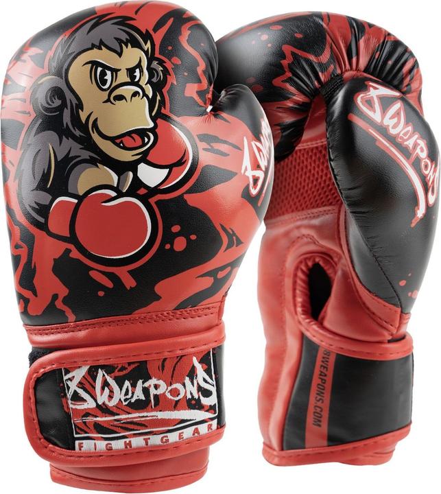 Actual product image 8Weapons 8 WEAPONS Kids Boxing Glove - Jipe blue 6 Oz (6 OZ)