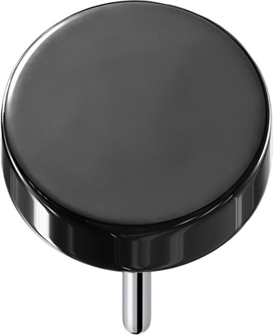 Produktbild Star Piercing Threadless Scheibe schwarz (ohne Messing, Titan G23)