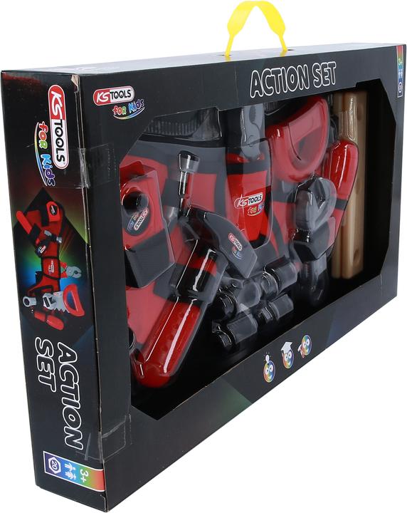 Immagine prodotto KS Tools Set di attrezzi con cintura per bambini, 20 pezzi.