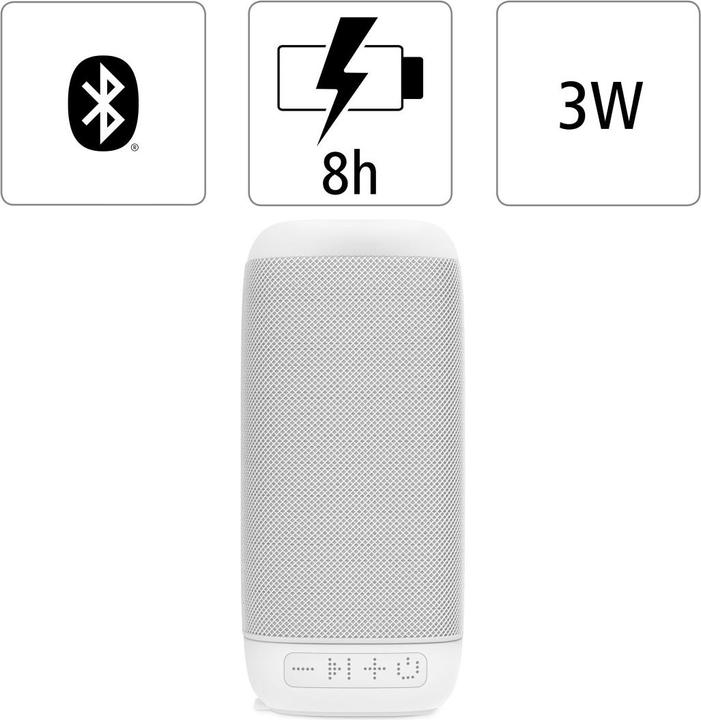 Image du produit Hama Haut-parleur mobile Bluetooth Tube 2.0 (8 h, Fonctionnement sur piles)