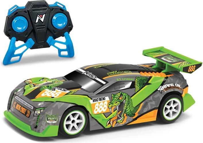 Actual product image Nikko 10132 Racing Series Fang Racing, remote control racing car, RC vehicle up to 14 Km/h, powerful...