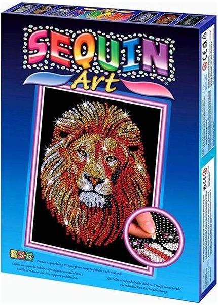 Image du produit KSG Tableau à paillettes Lion