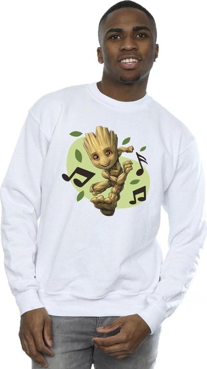 Immagine prodotto Guardians Of The Galaxy Groot Musical Notes Felpa Uomo (XXL)