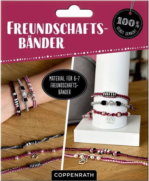 Actual product image Die Spiegelburg Freundschaftsbänder knüpfen (Silber/Sch