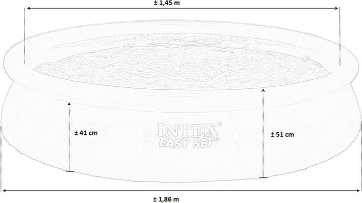 Actual product image Intex Easy (Ø 183 x 51 cm)