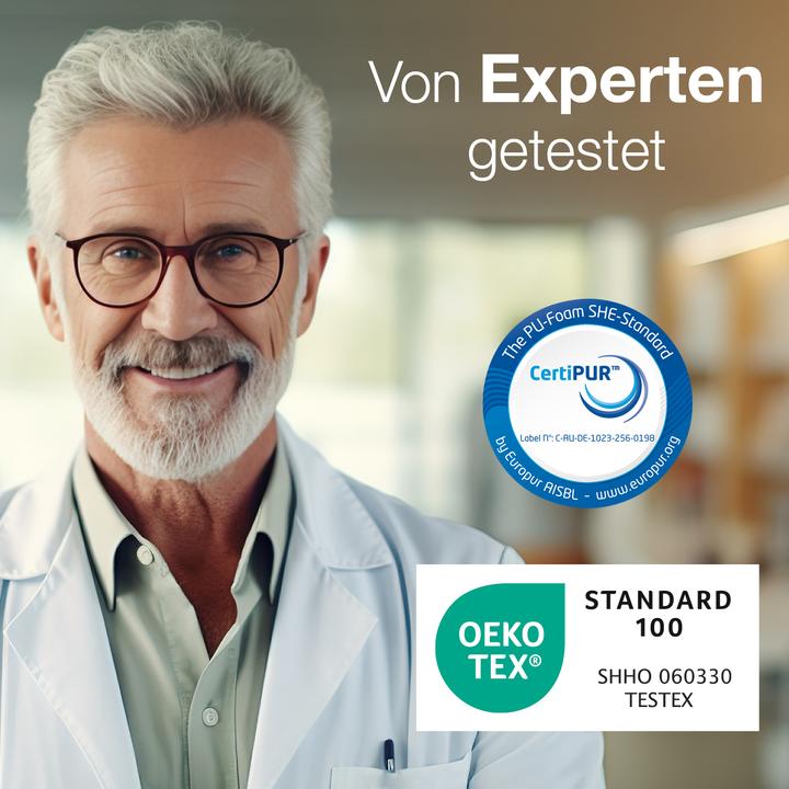 Produktbild Aktivshop Bandscheibenwürfel, Stufenlagerungswürfel zur Stufenlagerung, Stufenbett mit Bezug, Fitness Würfel
