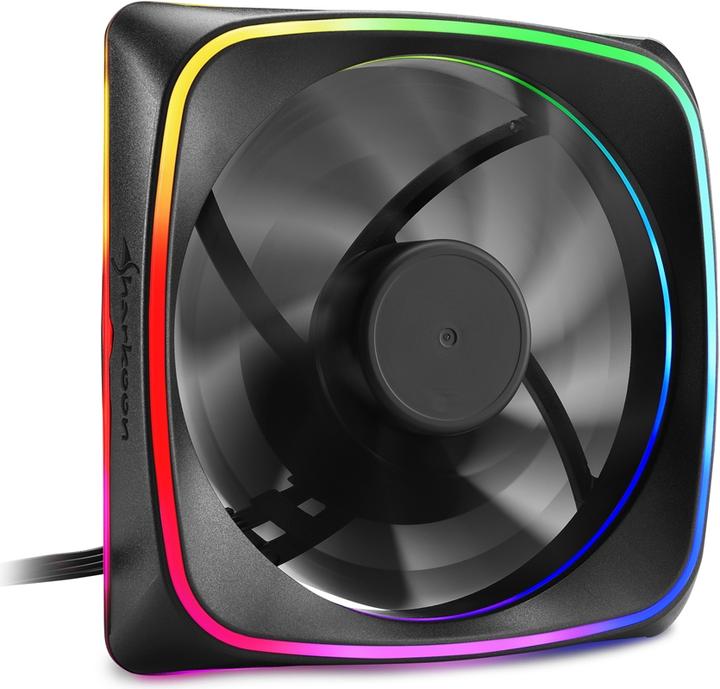 Immagine prodotto Sharkoon Ventilatore SHARK Lights RGB (120 mm, 1 x)