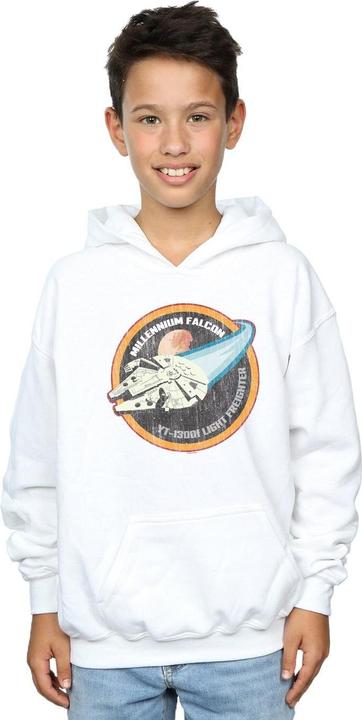Produktbild Star Wars Millennium Falcon Badge Kapuzenpullover Jungen (140, 146)