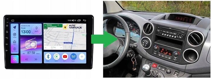 Immagine prodotto No Name RADIO NAVIGAZIONE GPS PEUGEOT PARTNER II 2008-2018 (9")