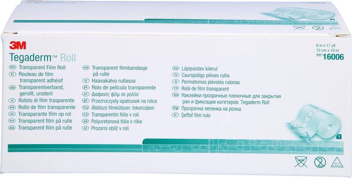 Produktbild 3M Tegaderm Roll Wundverband 15cmx10m transparent (1 x)