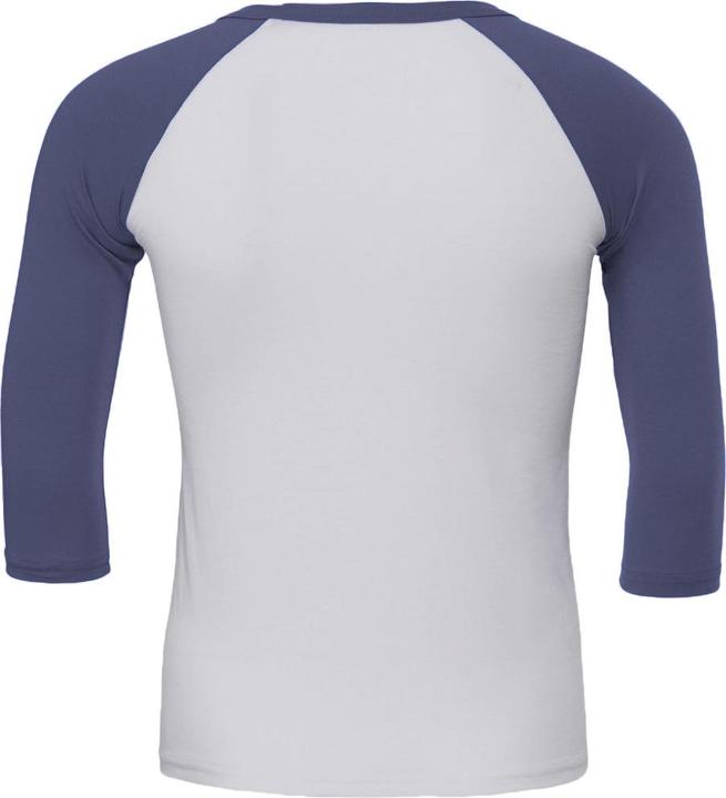 Actual product image Bella Canvas Canvas Baseball TShirt 34 sleeves (L)