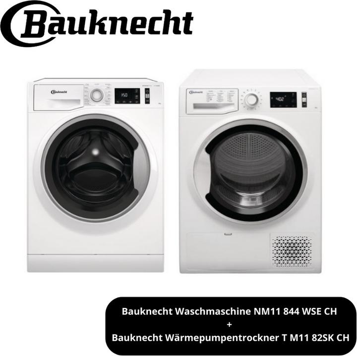 Produktbild Bauknecht NM11 844 WSE CH (8 kg, Links)