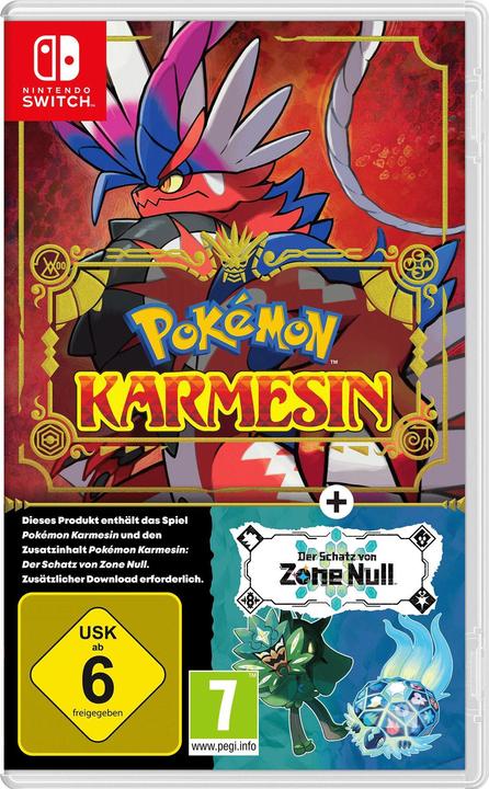 Nintendo Pokémon Crimson + The Treasure of Zone Zero - Expansion (Switch, DE)