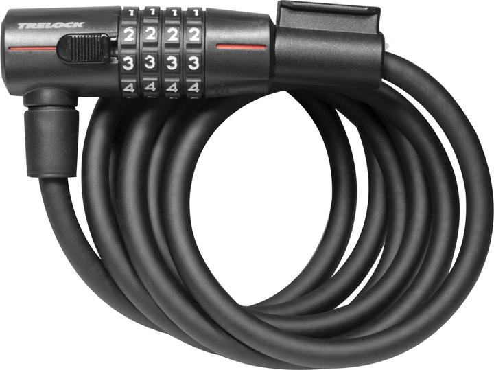 Actual product image Trelock Spiral cable lock SK 312 CODE (180 cm)
