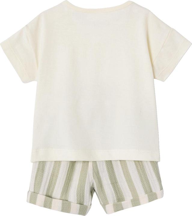 Actual product image Vertbaudet Baby-Set: T-Shirt & Shorts mit Streifenmuster (68)