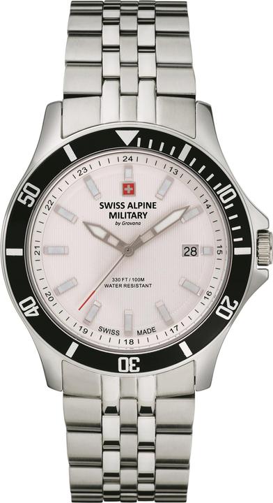 Immagine prodotto Swiss Alpine Military Collezione CHALLENGER - Orologio svizzero al quarzo (Fatto in Svizzera, 42 mm)