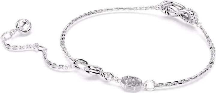 Actual product image Swarovski Hyperbola bracelet infinity white (19.50 cm, Swarovski Metal)