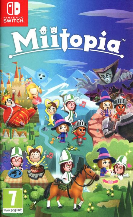 Actual product image Nintendo Miitopia (Switch, Multilingual)