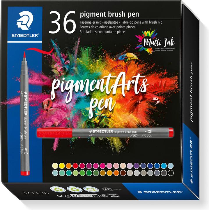 Produktbild Staedtler Pigment Arts (Mehrfarbig, 36 x)