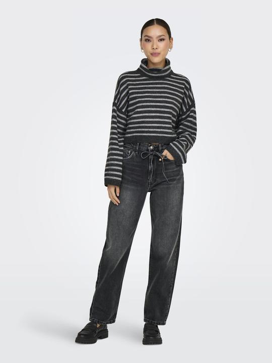 Produktbild Only ONLGYPSY Hohe Taille Gerade geschnittener Slim Fit Jeans Straight-Fit jeans (W25/L32)