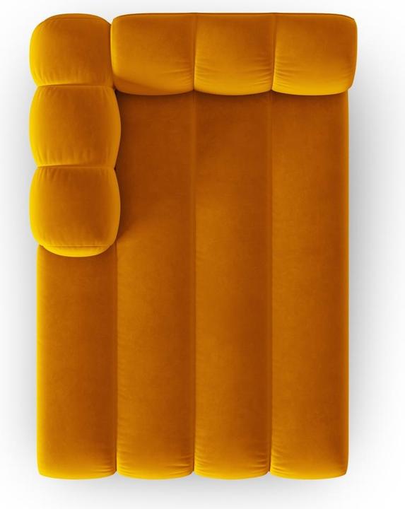 Actual product image Micadoni Velvet Chaise Longue Left, "Lupine", 2 Seats, 117x177x70Made in Europe (Chaise longue)
