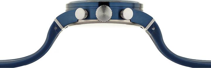 Produktbild Locman Italy Herrenuhr Montecristo Classic Chrono PVD blau Ref. 051 (Chronograph)