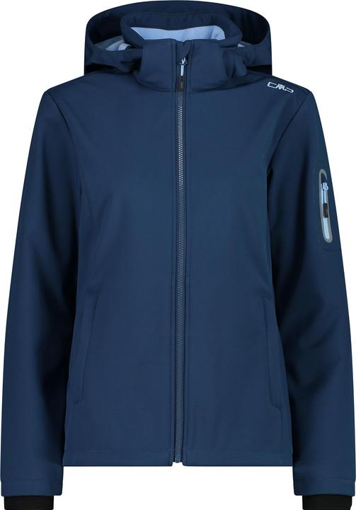 CMP Campagnolo Women's Softshell Jacket Zip Hood (34, XXS)
