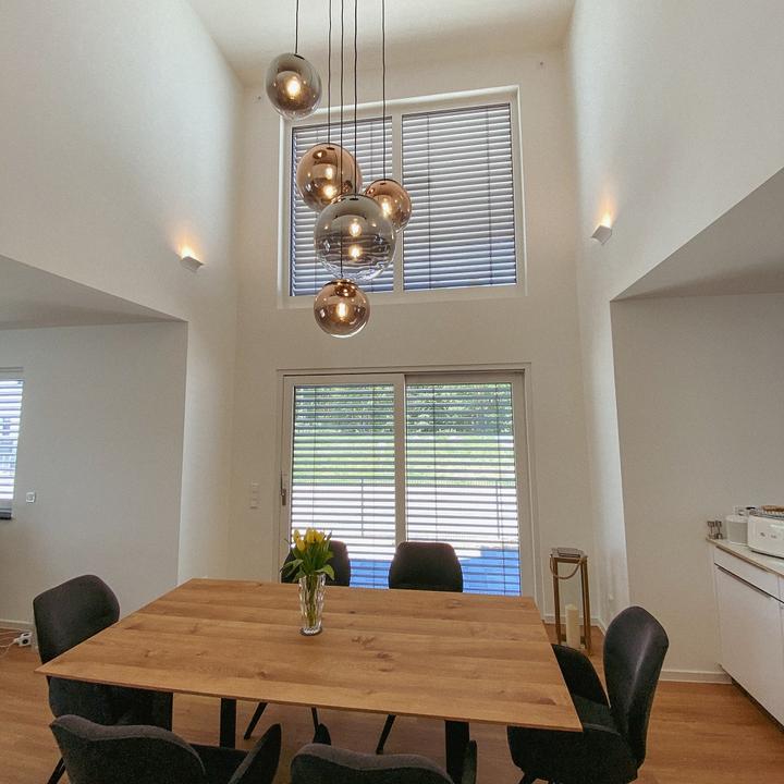 Image du produit s.luce Progress Lampe suspendue Verre avec dégradé de couleurs (E27)